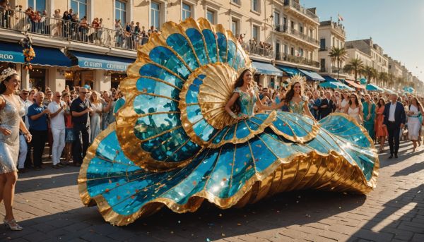 Carnavals spectaculaires sur la cote mediterraneenne