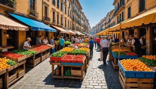 Marches locaux et saveurs ensoleillees d Espagne