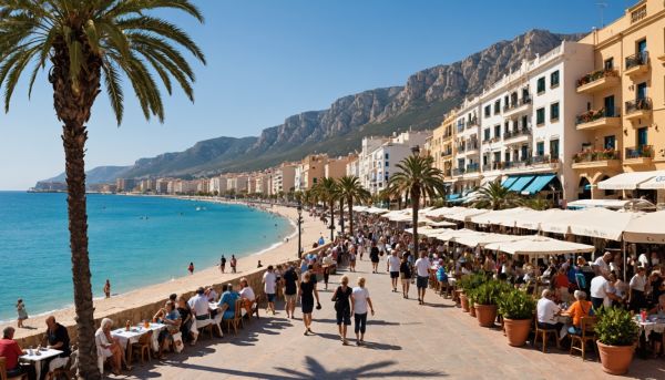 Stations balneaires animees sur la Costa Blanca